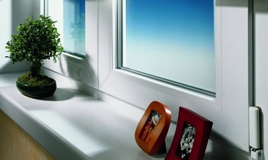 Kunstsoff Innenfensterbrette - weiß