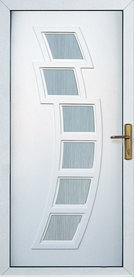 Plastové dvere s výplňou Gava 290
